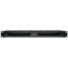 Qoltec Organizer kabli do szaf RACK 19 | 24 porty | 1U